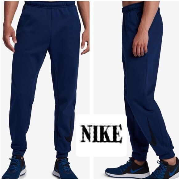 NIKE Men’sTHERMA Tapered SLIM-FIT TRAINING Pants XL - Picture 9 of 9